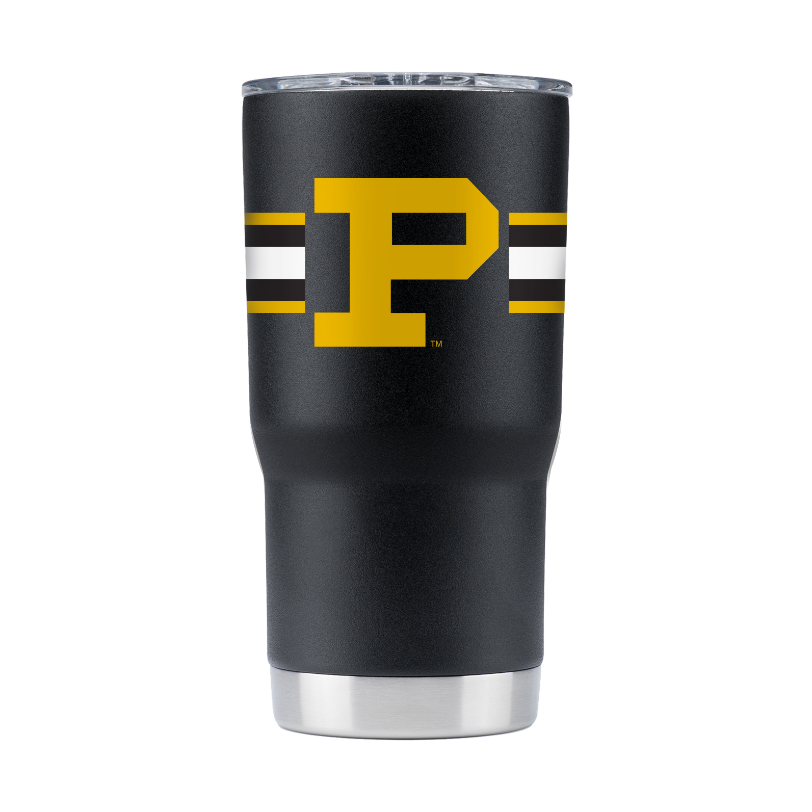 Purdue College Vault 20oz Black Tumbler