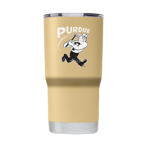 Purdue College Vault 20oz Gold Tumbler