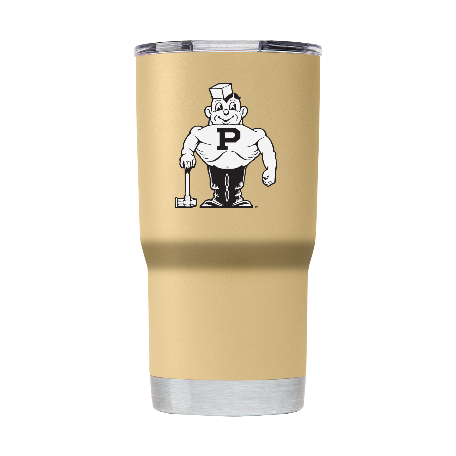 Purdue College Vault 20oz Gold Tumbler