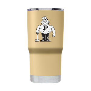 Purdue College Vault 20oz Gold Tumbler