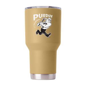 Purdue College Vault 30oz Gold Tumbler