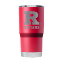 Rutgers 20oz Laser Etched Tumbler Scarlet