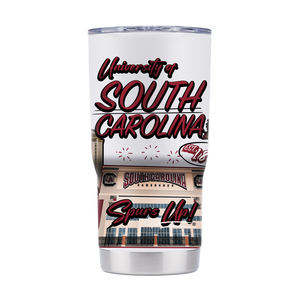 South Carolina 20oz Campus Icons Tumbler