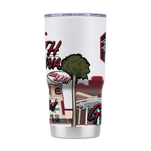 South Carolina 20oz Campus Icons Tumbler