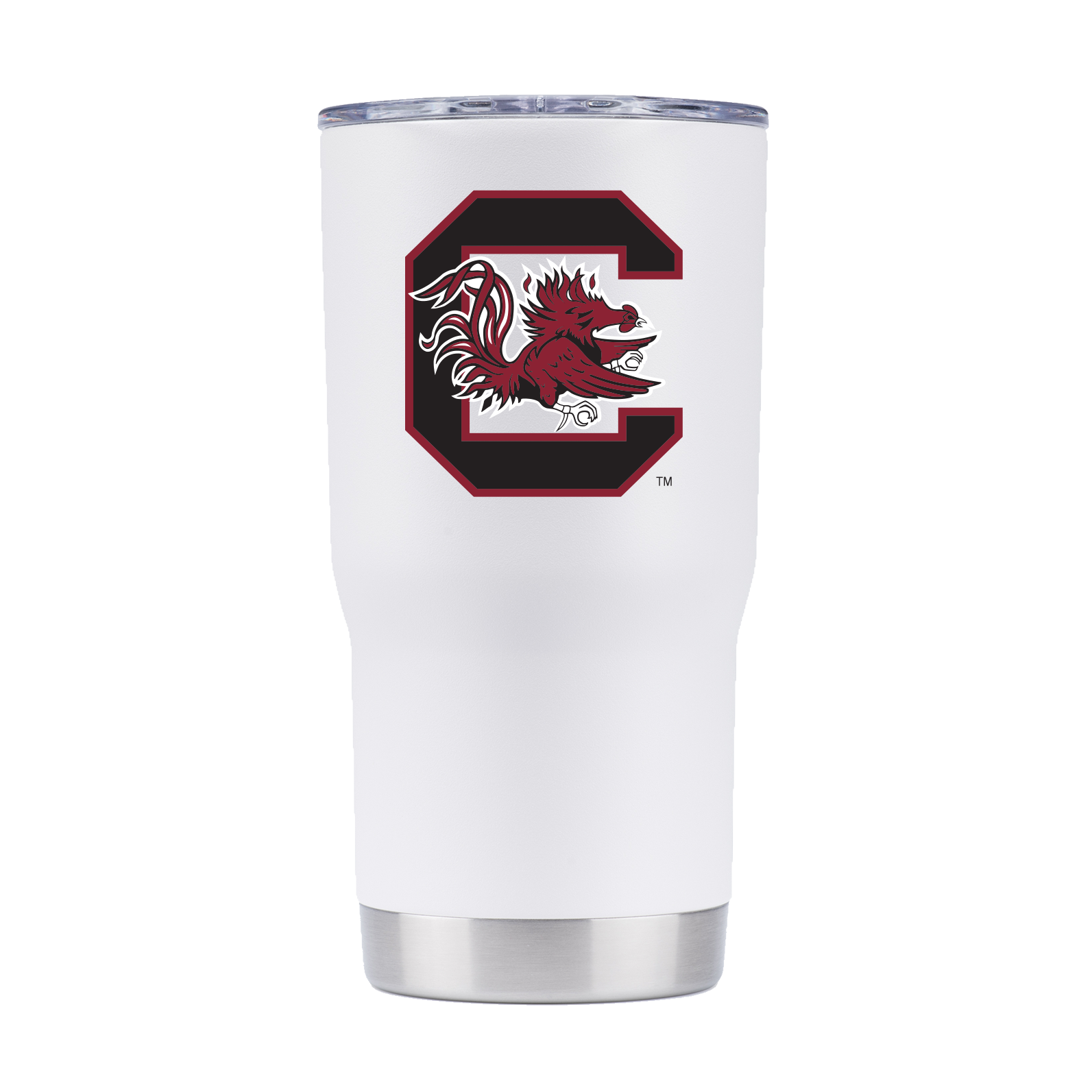 South Carolina 20oz White Tumbler