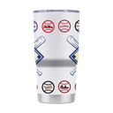 SEC Baseball 20oz White Tumbler