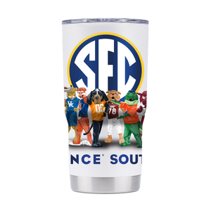 SEC Collection Mascot 20oz Tumbler