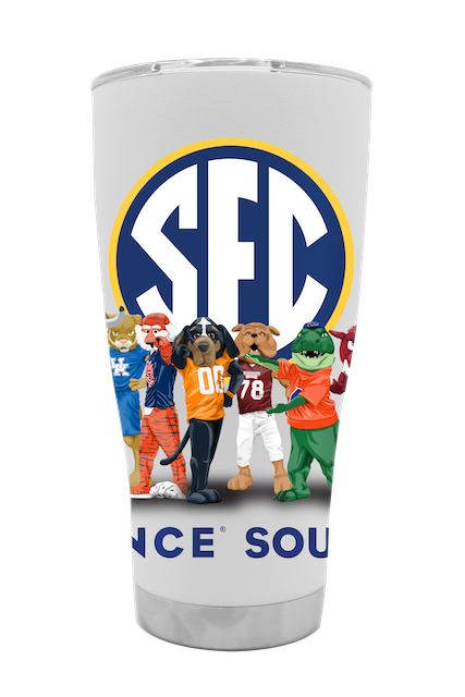 SEC Collection Mascot 30oz Tumbler