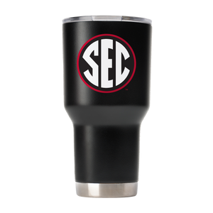 Georgia 30oz Black SEC Tumbler