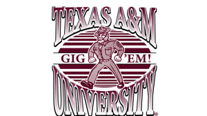 Texas A&M College Vault 16oz 2-Pack Glass Tumblers