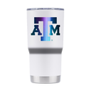Texas A&M 20oz White Prism Laser Etched Tumbler
