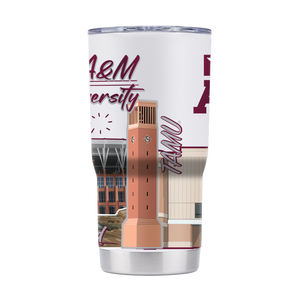 Texas A&M 20oz Campus Icons Tumbler