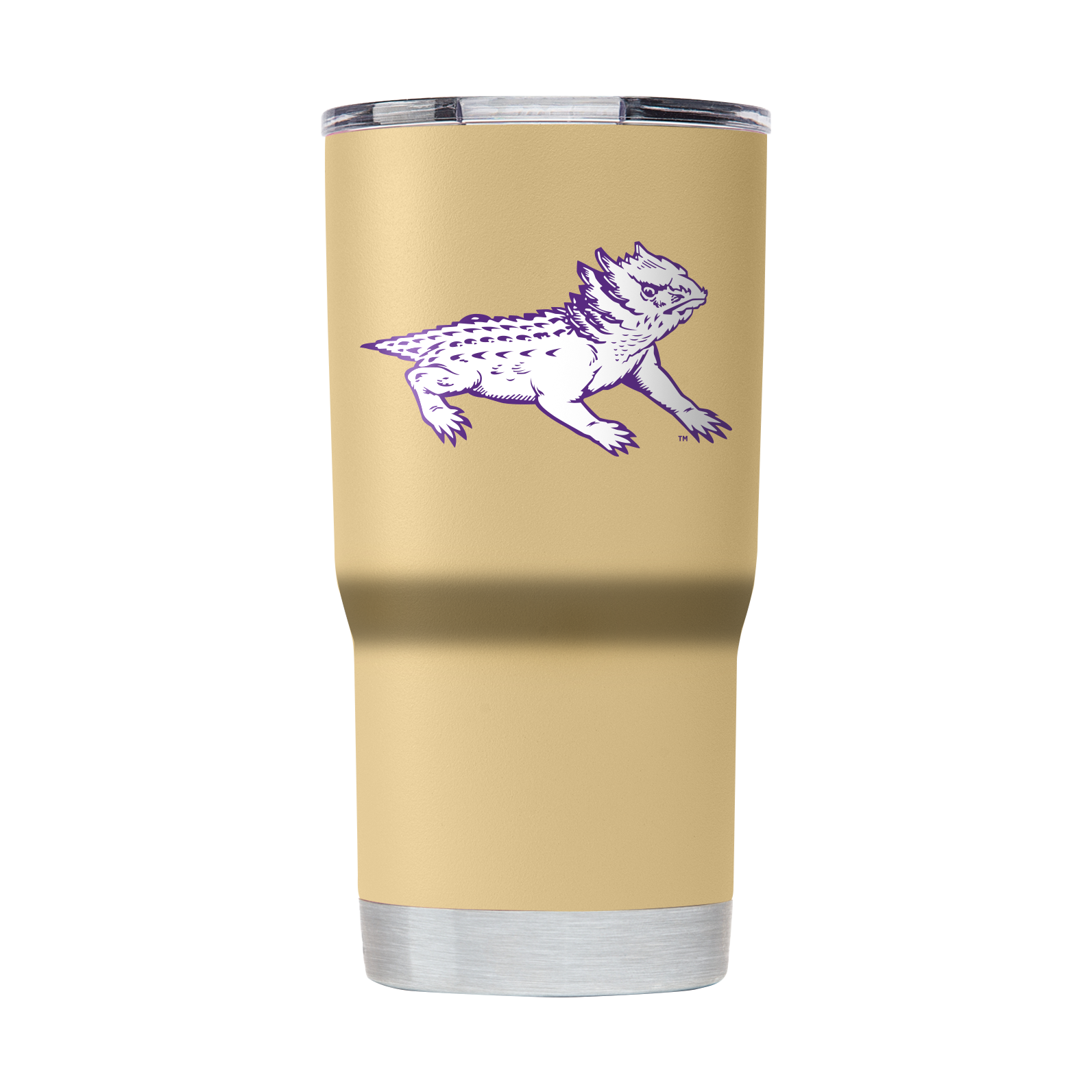 TCU College Vault 20oz Gold Tumbler