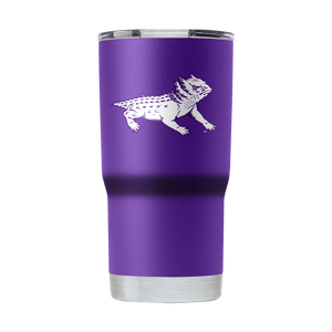 TCU College Vault 20oz Purple Tumbler