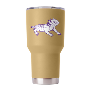 TCU College Vault 30oz Gold Tumbler