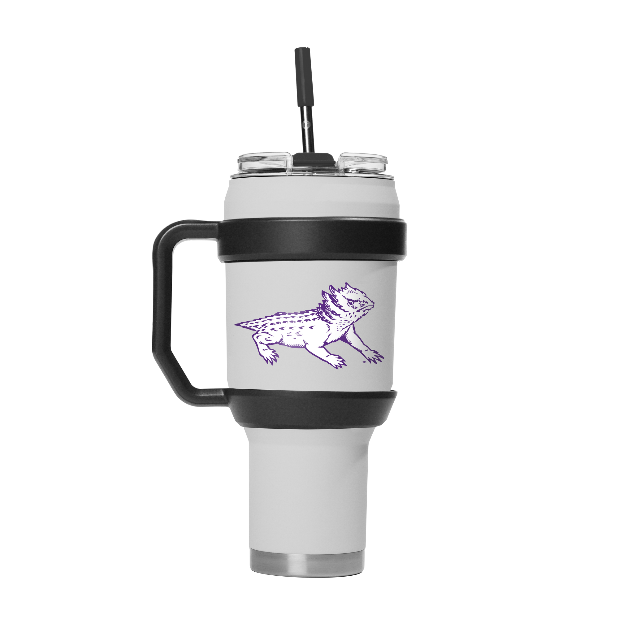 TCU College Vault 40oz Stainless Steel Tumbler