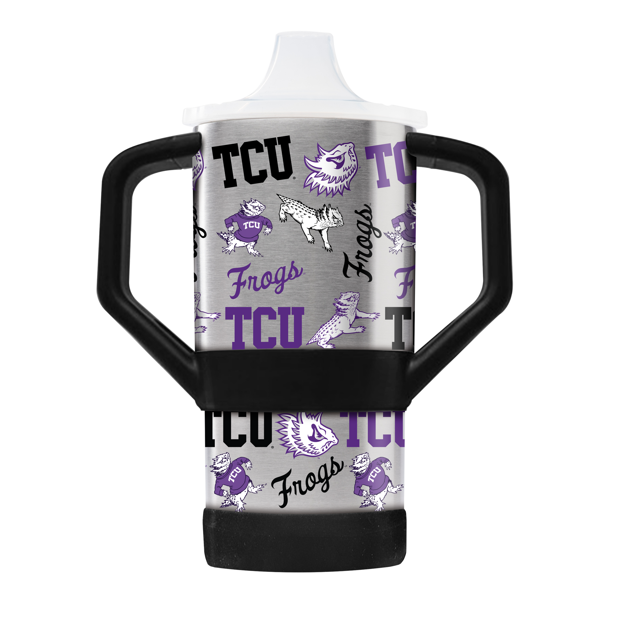 TCU College Vault 8oz Sippy Cup Tumbler