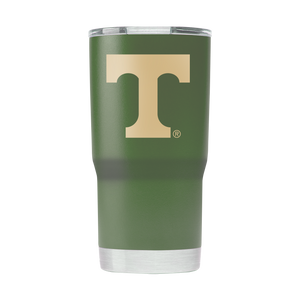 Tennessee 20oz Olive Green Tumbler - American Flag Design