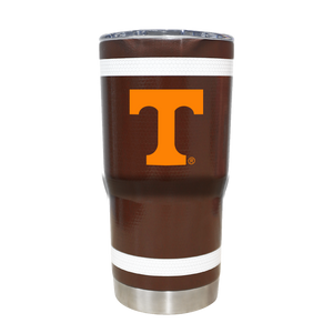 Tennessee 20oz Football Textured Tumbler