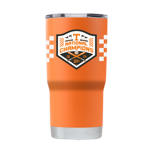 Tennessee 20oz Orange Baseball National Champions 2024 Tumbler