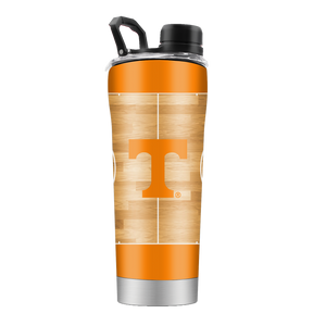 Tennessee Basketball Court Stainless Steel Shaker