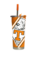 Tennessee College Vault Splatter Straw Tumbler