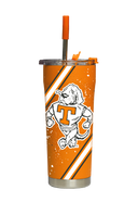 Tennessee College Vault Splatter Straw Tumbler