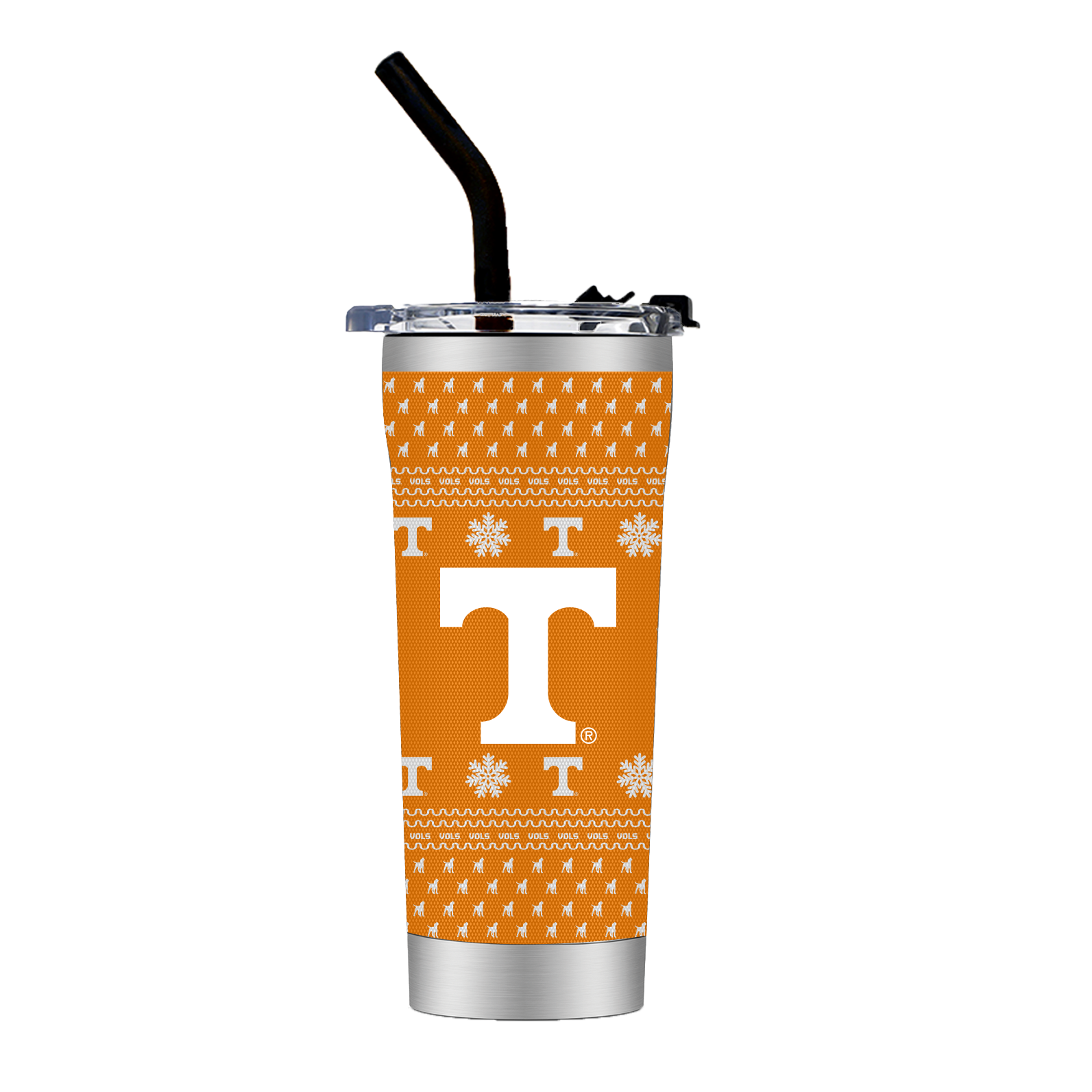 Tennessee Straw Tumbler - Christmas Collection