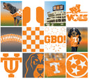 Tennessee 22oz College Vault bottle by gametimesidekicks with Tennessee logo design on a white background.