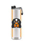 Tennessee 22oz Mascot Bottle by gametimesidekicks featuring a team mascot design on a clear plastic 22-ounce bottle.