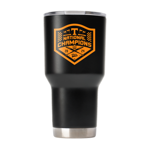 Tennessee 30oz Black Baseball National Champions 2024 Tumbler