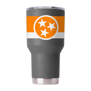 Tennessee 30oz Smokey Grey Tumbler