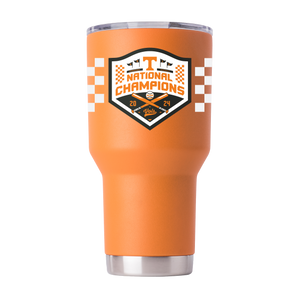 Tennessee 30oz Orange Baseball National Champions 2024 Tumbler