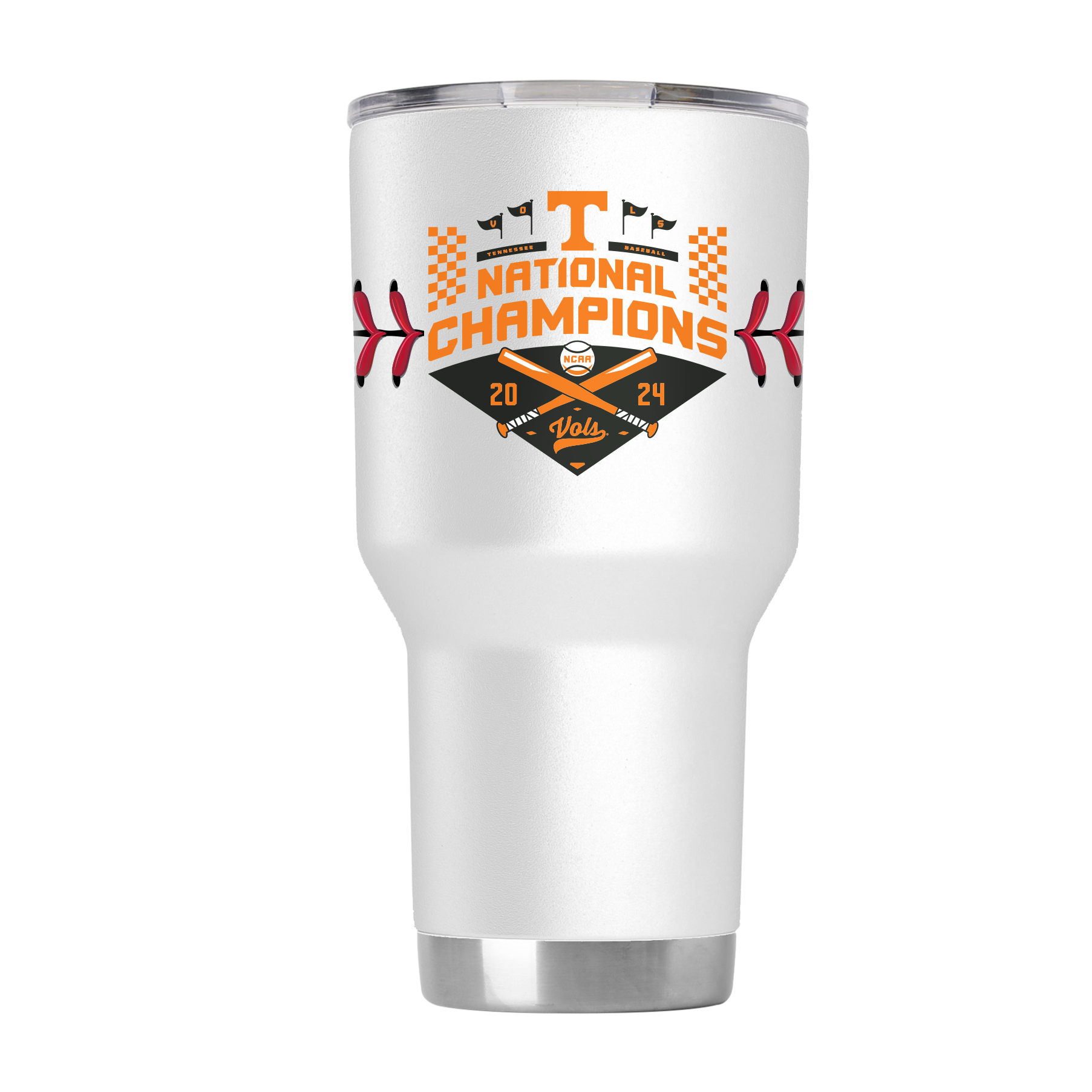 Tennessee 30oz Baseball National Champions 2024 Tumbler