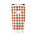 Texas 16oz 2-Pack Glass Tumblers Gingham