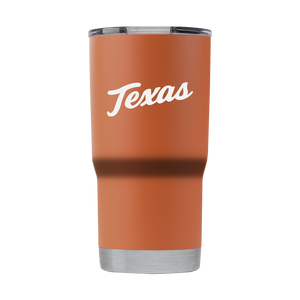 Texas 20oz College Vault "Hook 'Em Horns" Tumbler