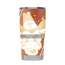 Texas College Vault Splatter 20oz Tumbler