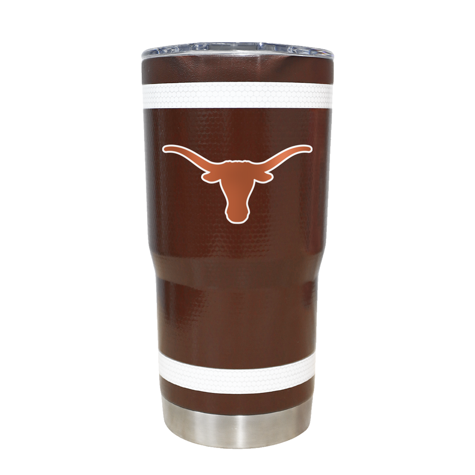 Texas 20oz Football Textured Tumbler