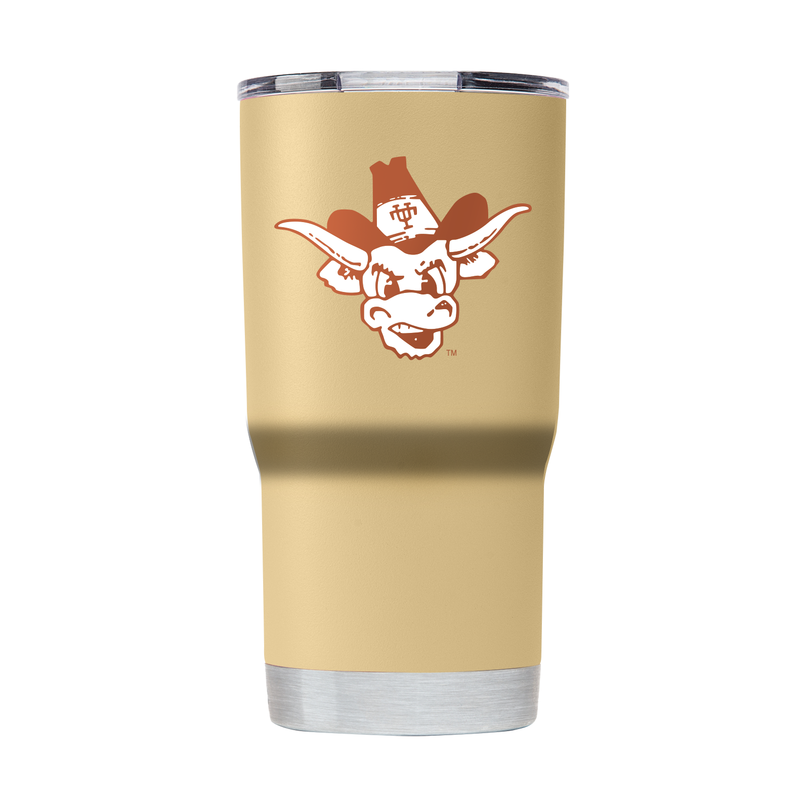 Texas 20oz College Vault "Mascot" Gold Tumbler