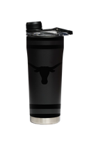 Texas Matte Black Stainless Steel Shaker Bottle