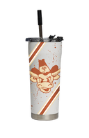 Texas College Vault Splatter Straw Tumbler
