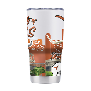 Texas 20oz Campus Icons Tumbler