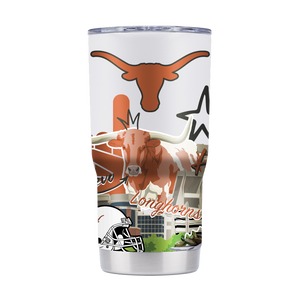 Texas 20oz Campus Icons Tumbler