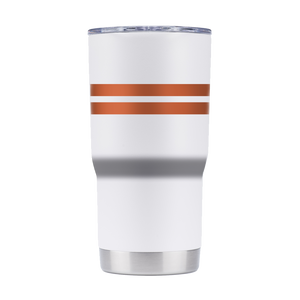 Texas 20oz College Vault White Tumbler