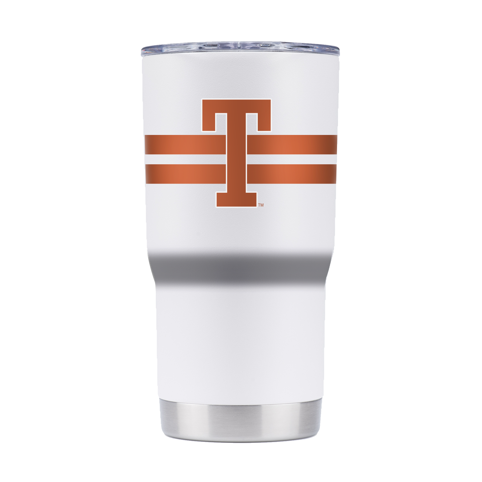 Texas 20oz College Vault White Tumbler