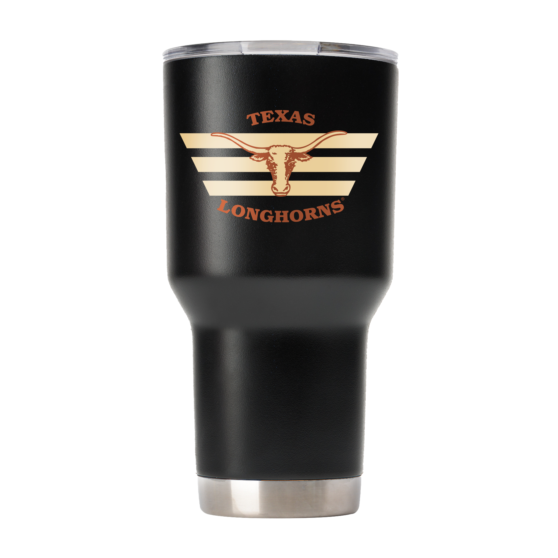 Texas 30oz College Vault Black Tumbler