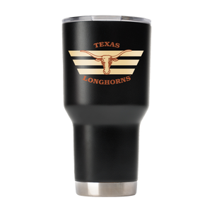 Texas 30oz College Vault Black Tumbler