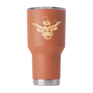 Texas 30oz College Vault "Mascot" Tumbler