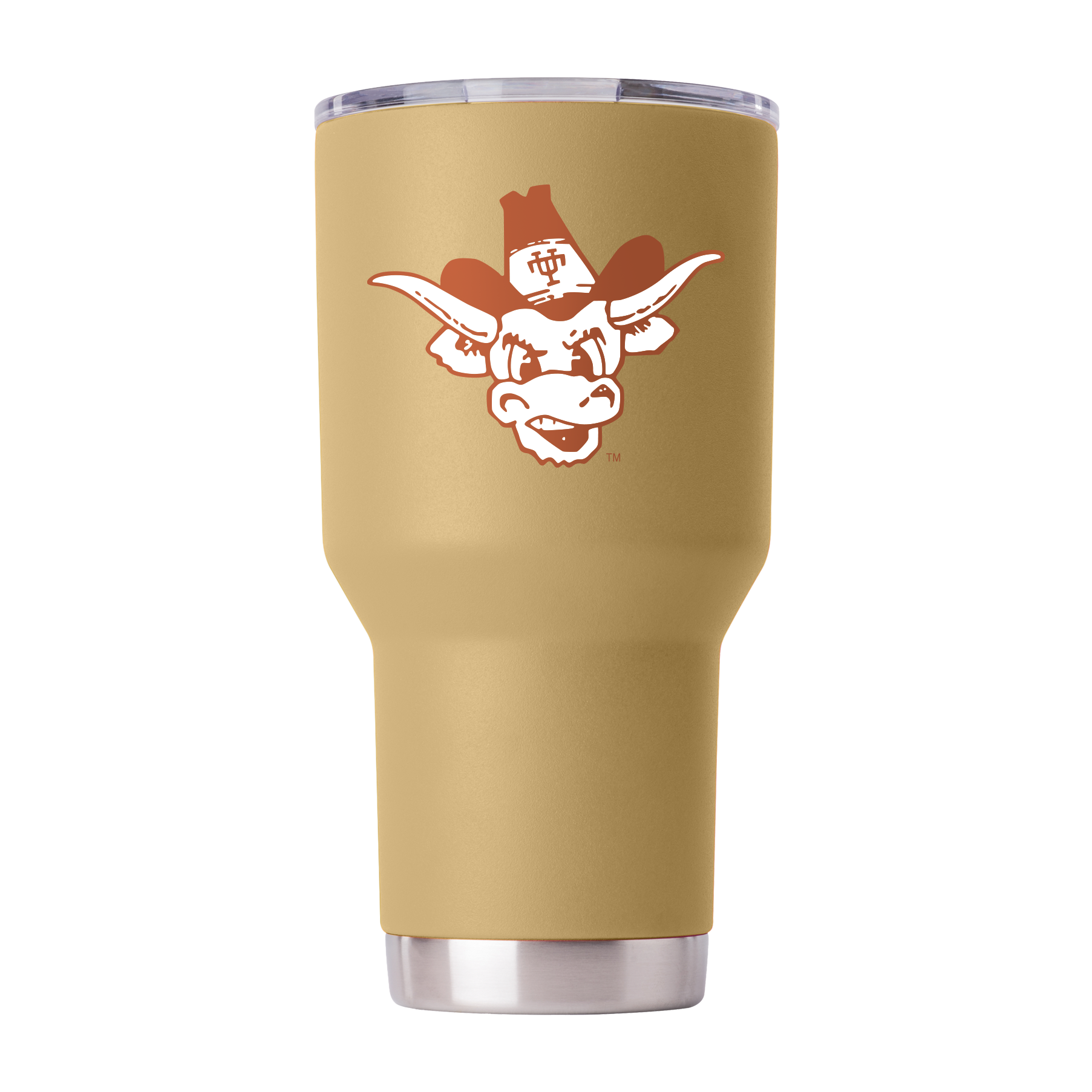 Texas 30oz College Vault Gold Tumbler