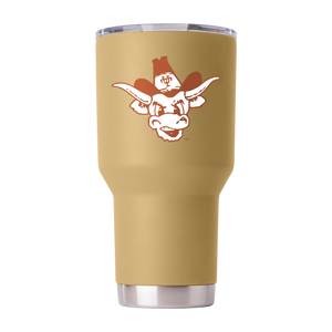 Texas 30oz College Vault Gold Tumbler